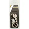 CERRADURA BUZON CROMADO BRILLO CURVA 20MM NIVEL NV107645
