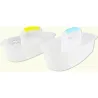 CESTA PARA PRODUCTOS LIMPIEZA 41X21X17CM VIVAHOGAR VH126365