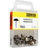 CHINCHETA NIQUELADA diametro 9,6 MM 9 MM 30 UDS NIVEL NV124252-9812