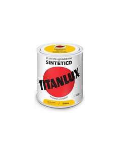 Compra Esmalte sintetico brillo 0529 250 ml amarillo real TITANLUX F01052914/5808952 al mejor precio