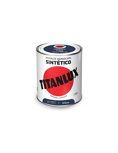 Compra Esmalte sintetico brillo 0542 750 ml azul cobalto TITANLUX F01054234/5808960 al mejor precio