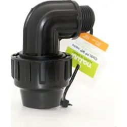 CODO RIEGO 90º R/M diametro 20MM-1/2 FIT PP NATUUR NATUUR NT115240