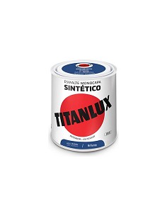 Compra Esmalte sintetico brillo 0551 250 ml azul marino TITANLUX F01055114/5808973 al mejor precio