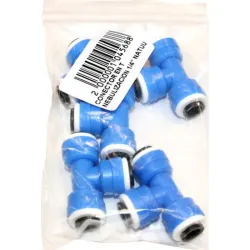 CONECTOR NEBULIZ. 1/4'' EN T NATUUR POLIET AZ NT104568 NATUUR NT104568