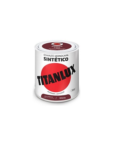 Compra Esmalte sintetico brillo 0560 250 ml rojo carruaje TITANLUX F01056014/5808984 al mejor precio