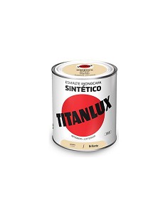 Compra Esmalte sintetico brillo 0586 750 ml crema TITANLUX F01058634/5809013 al mejor precio