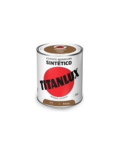 Compra Esmalte sintetico brillo 0587 750 ml ocre TITANLUX F01058734/5809016 al mejor precio