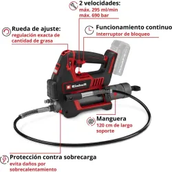 ENGRASADORA PISTOLA TP-GR 18/690 LI EINHELL 4522300