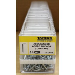 ESCARPIA CINCADA 14X20MM 20 UDS NIVEL NV124178-1748