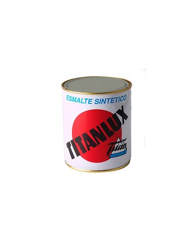 Compra Esmalte sintetico brillo 520 750 ml plata TITANLUX 1052034/5805523 al mejor precio