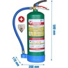 EXTINTOR ECOFIRE 6 L. EXT006G 8425437156632