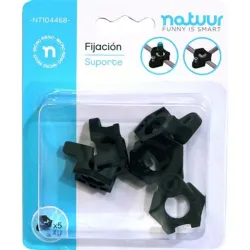 FIJACION MICRO RIEGO SOPORTE 4MM NE NATUUR 5 PZ NATUUR NT104468