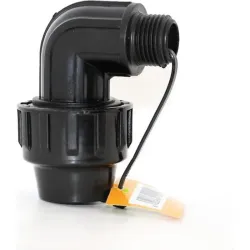 FITTING CODO RIEGO 90º R/M diametro 25MM-3/4 FIT PP NATUUR NT115241