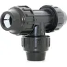 FITTING CONECTOR RIEGO EN T 32MM IGUAL FIT PP NATUUR NT115294