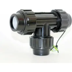 FITTING CONECTOR RIEGO EN T 3 2X25X32MM REDUC FIT PP NATUUR NT115300