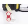 FLEXOMETRO BIMATERIAL CON DOBLE FRENO CON IMAN 5 M X 25 MM NIVEL NV95523