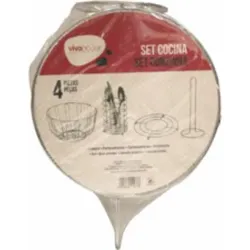 FRUTERO COCINA PORTAR SALVAMANTEL PORTACUBIERTOS VIVAHOGAR 4 P VIVAHOGAR VH123018