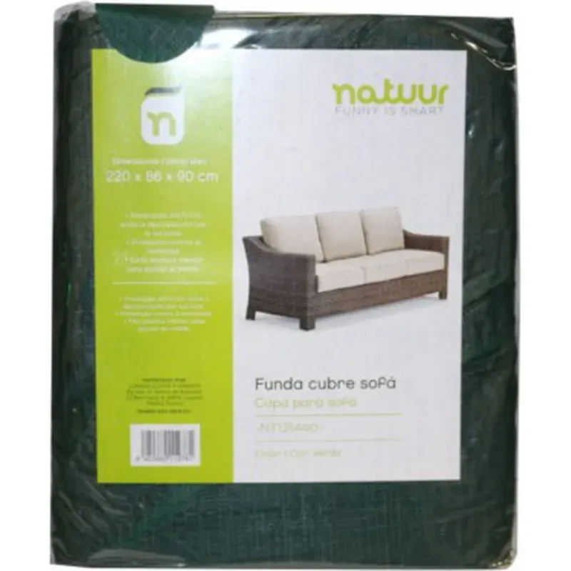 FUNDA PROT 220X86X90CM SOFA PVC VER NT NATUUR NT121440