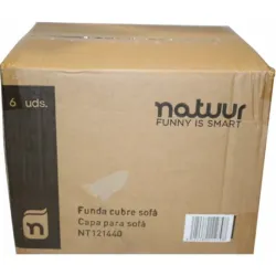 FUNDA PROT 220X86X90CM SOFA PVC VER NT NATUUR NT121440