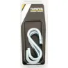 GANCHO FIJACION FORMA S ACERO CINCADO 60MM 4UDS NIVEL NV107717