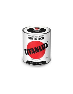 Compra Esmalte sintetico mate 0576 750 ml negro TITANLUX F01057634/5809006 al mejor precio