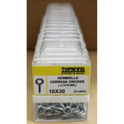 HEMBRILLA CERRADA CINCADA 16X30MM 20 UDS NIVEL NV124155-1526