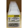 HEMBRILLA CERRADA CINCADA 18X50MM 12 UDS NIVEL NV124157-1588