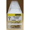 HEMBRILLA CERRADA LATONADA 16X30MM 16 UDS NIVEL NV124161-3605