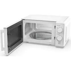 HORNO MICROONDAS CON GRILL 20L BLANCO AMBIT D70T20L-VB