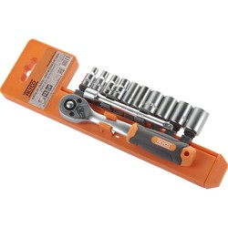 JGO.LLAVE VASO 1/4-12 PZAS....