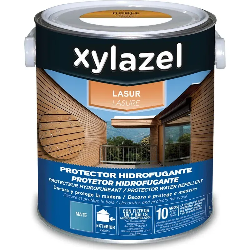 LASUR PROTECTOR HIDROFUGANTE MATE 2,5 L ROBLE XYLAZEL 5696260