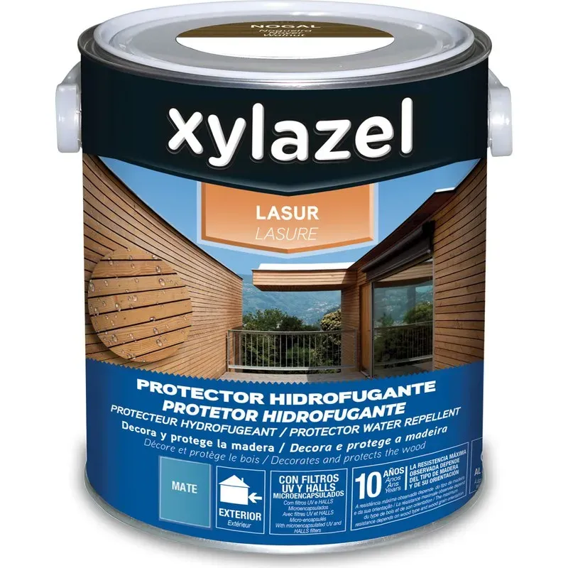 LASUR PROTECTOR HIDROFUGANTE MATE 2,5 NOGAL XYLAZEL 5696251