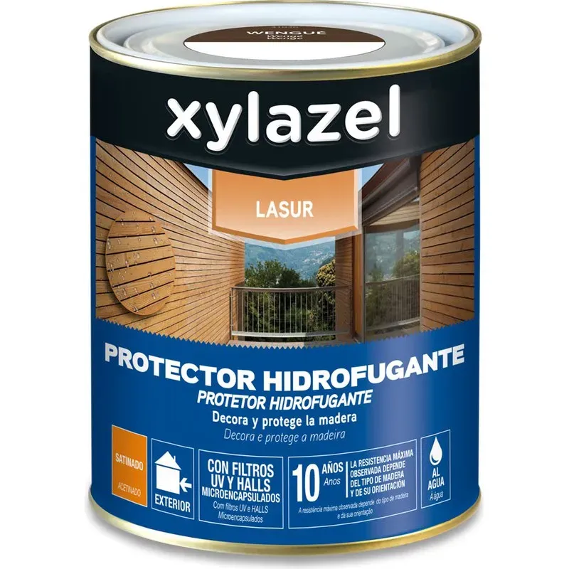 LASUR PROTECTOR HIDROFUGANTE SATINADO 750 ML WENGUE XYLAZEL 5396976