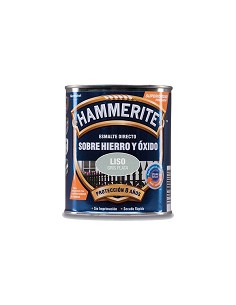 Compra Esmalte sobre hierro y oxido liso 250 ml gris plata HAMMERITE 5095246 al mejor precio