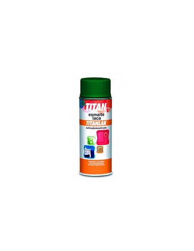 Compra Esmalte spray titanlak satinado 400 ml negro TITAN S02140140/5809827 al mejor precio