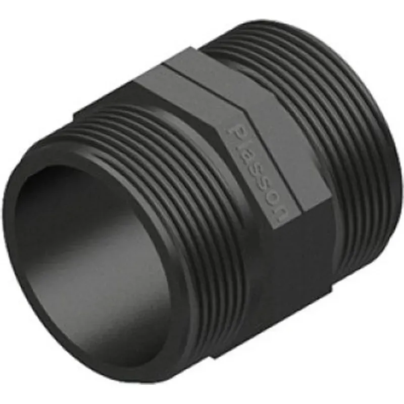 MANGUITO ROSCA MACHO 1-1/4" POLIETILENO PLASSON 050607013E