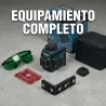 NIVEL LASER 3D VERDE 12 LINEAS 3,7V. WESCO WS8912K