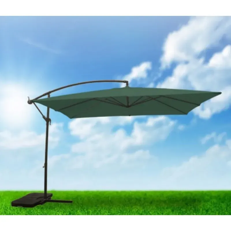 PARASOL JARD 3X3 M LATERAL ACERO VER CDO. NT110378 IMPORT NT110378
