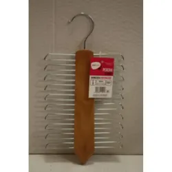 PERCHA ARMARIO MADERA CORBATAS 15,5 X 30,5 CM VIVAHOGAR VH125227