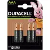 PILA RECARGABLE LR03 AAA 900MAH ULTRA DURACELL 4 PZ DURACELL 5000394203822
