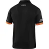 POLO TECNICO 180 GR NEGRO / NARANJA FLUOR TALLA XXL SPARCO 02415NRAF