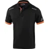 POLO TECNICO 180 GR NEGRO / NARANJA FLUOR TALLA 3XL SPARCO 02415NRAF