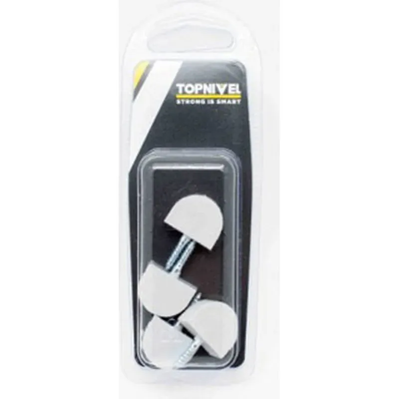 PORTAESTANTE SOPORTE 1B VITRINA BLANCO 20X15MM 4UDS NIVEL NV106189