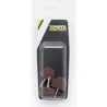 PORTAESTANTE SOPORTE 1B VITRINA MARRON 20X15MM 4UDS NIVEL NV106190