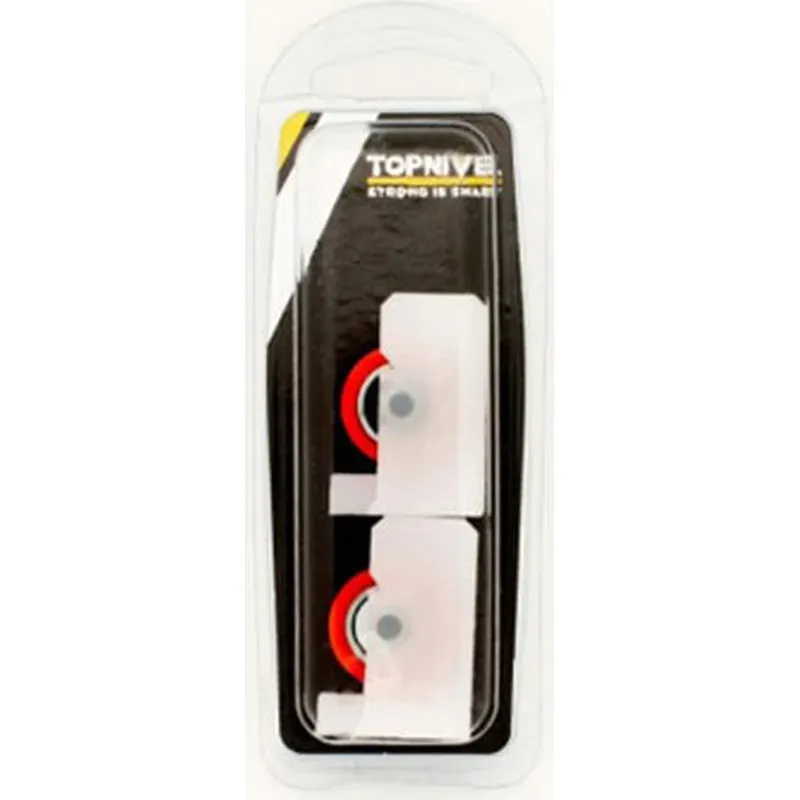 RUEDA MAMPARA RODAMIENTO NILON 172 37X25,5MM BLANCO 2UDS NIVEL NV107598