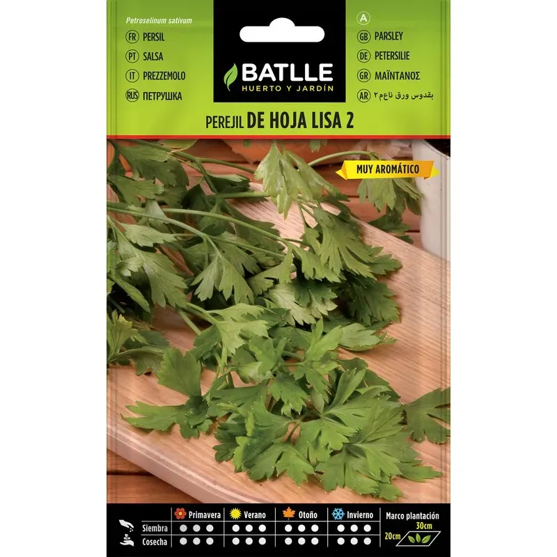SEMILLAS PEREJIL LISA 2 BATLLE 014501BOLS
