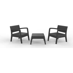 SET MIAMI 2 SILLONES Y MESA...