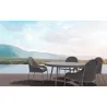 SILLON JARD 61,5X66,5X90CM ACERO/RATAN GR/BE LYN NT11 IMPORT NT110417