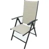 SILLON JARD 68X55X104 POSICIONES NATUUR ALUM/TEXT BEIGE IMPORT NT134568