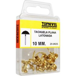 TACHUELA PLANA LATONADA 25 UDS NIVEL NV124249-2066